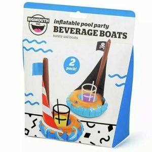 BIGMOUTH Inflatable Pool Beverage Boats